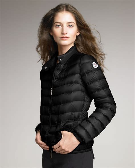 moncler ladies black jacket.